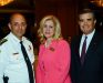 Chief Randy Smith, Darlene Cusanza, and Joseph Exnicios