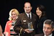 Darlene Cusanza, Sheriff Willy Martin and Councilwoman Cynthia Lee-Sheng