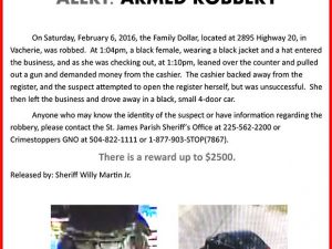 St. James Robbery Photo