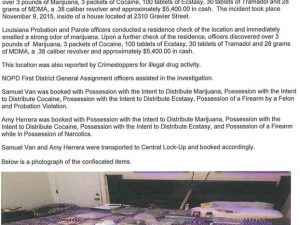 Crimestoppers Tip Assists With Narcotics Arrest Photo