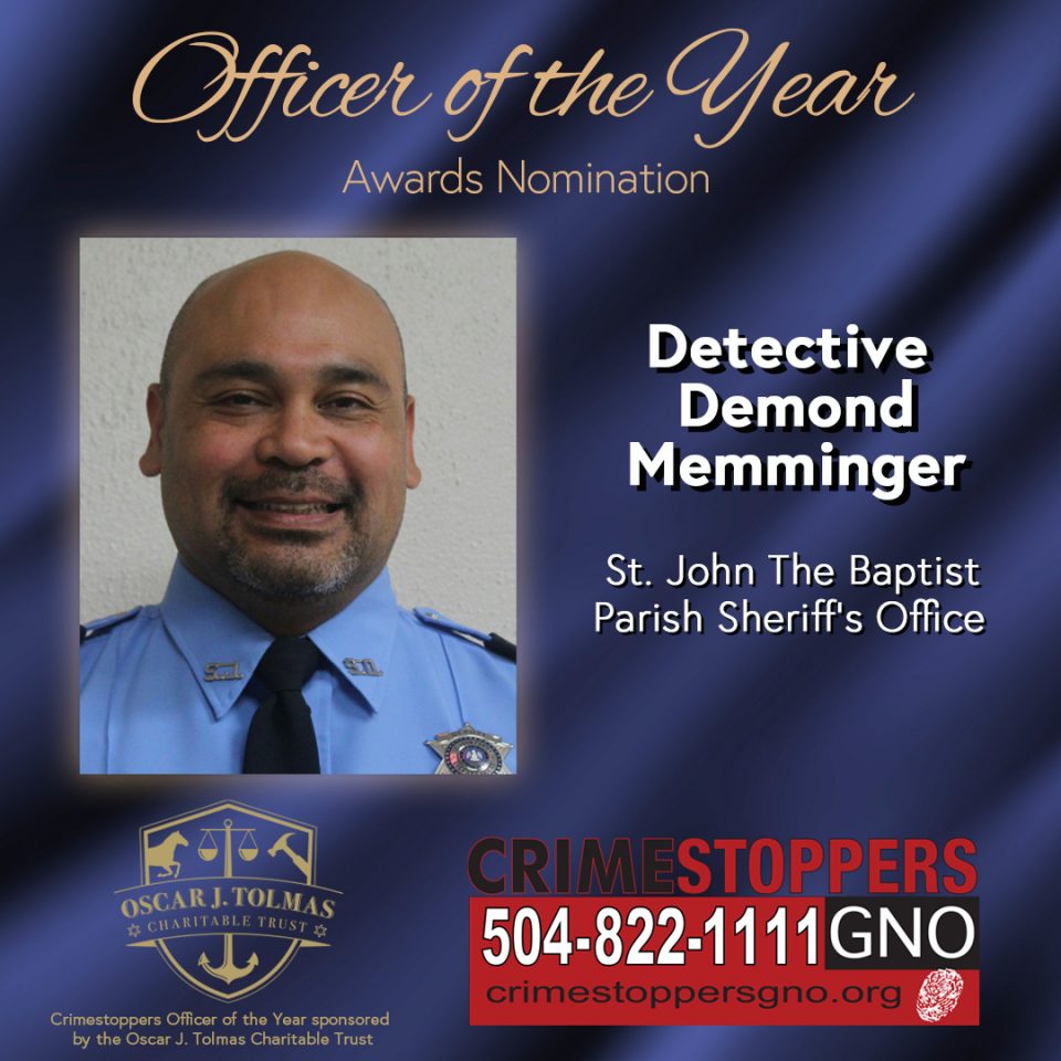 Det. Sgt. Demond Memminger