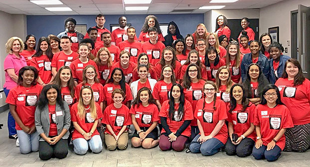 Teen Ambassadors Against Crime 2016-2017 Participants