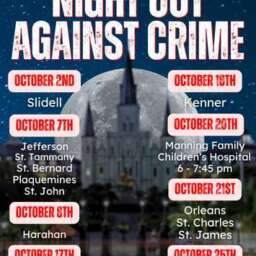 2025 Night Out Against Crime in October